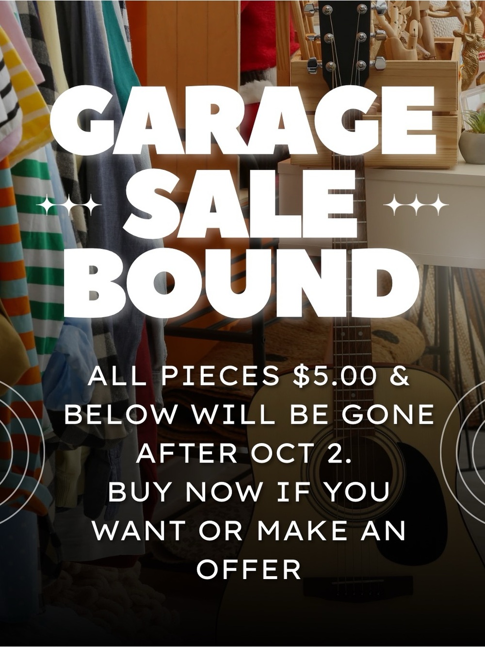 Garage Sale Bound